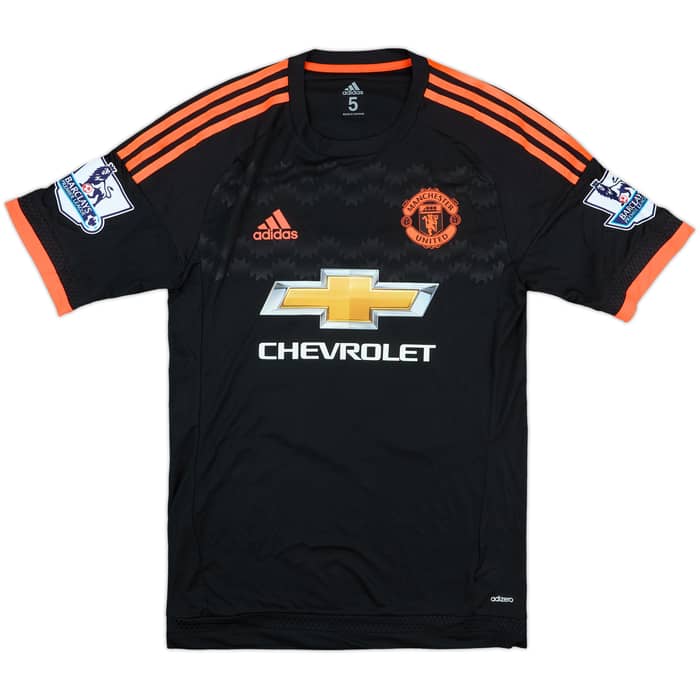 2015-16 Manchester United Match Issue Third Shirt Carrick #16