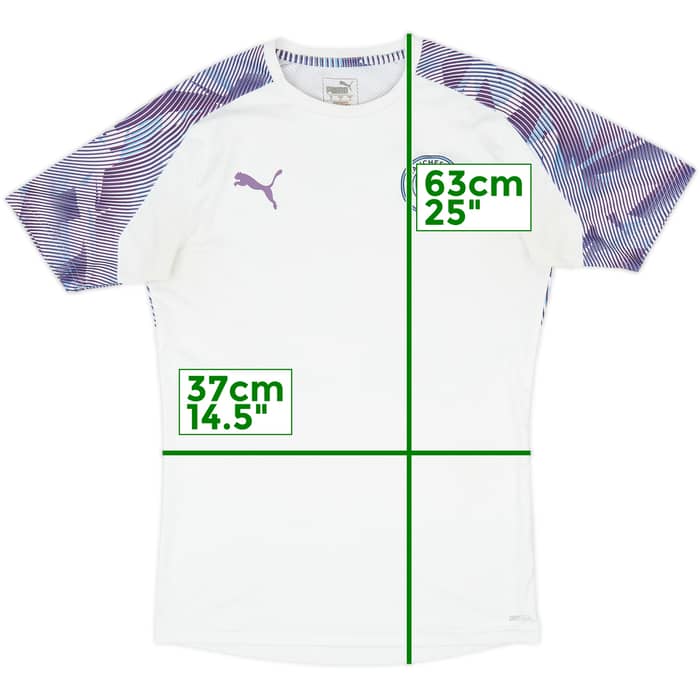 2020-21 Manchester City Puma Training Shirt - 7/10 - (S)