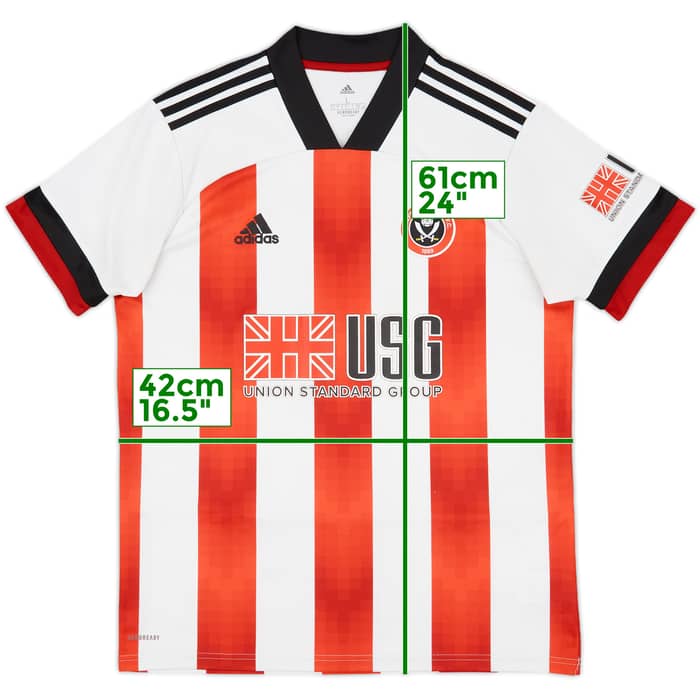 2020-21 Sheffield United Home Shirt - 8/10 - (L)