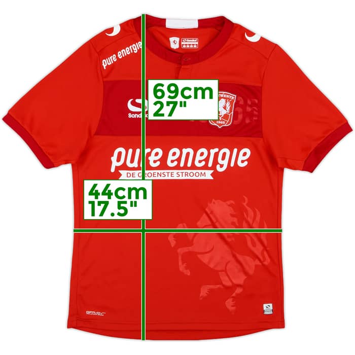 2018-19 FC Twente Home Shirt - 5/10 - (S)