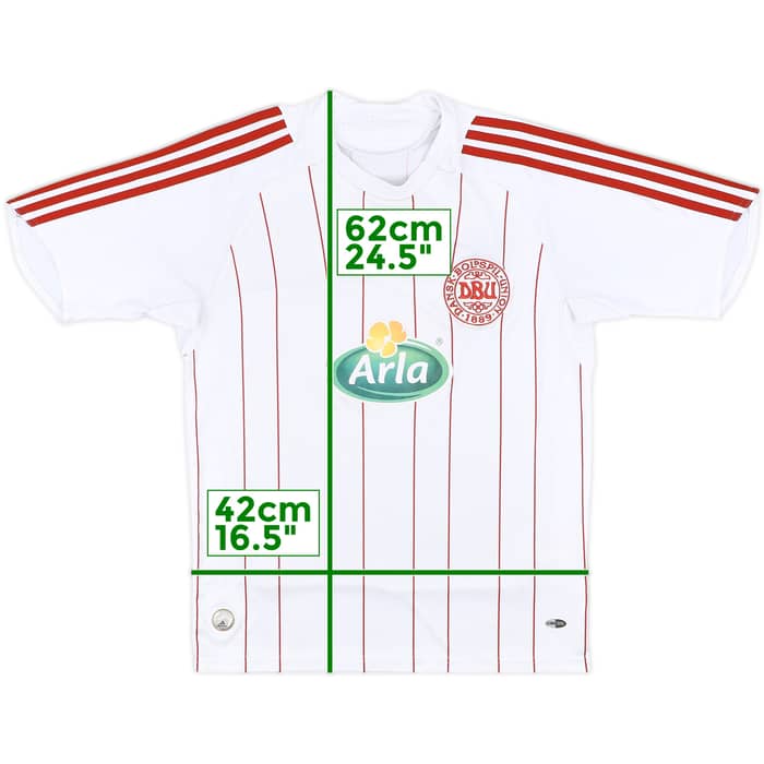 2008-10 Denmark 'Fodboldskole' Away Shirt - 8/10 - (L.Boys)