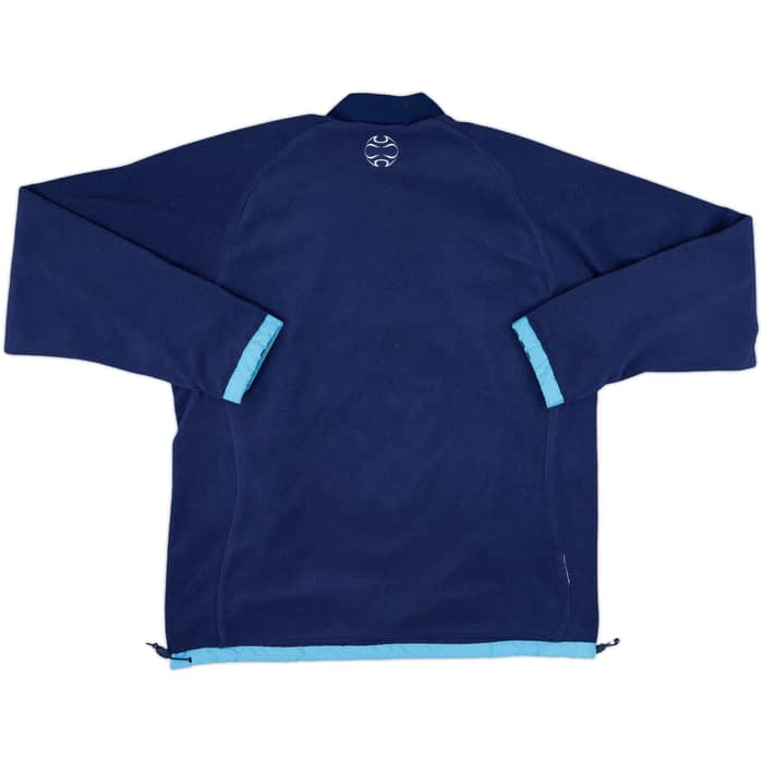 2006-08 Denmark adidas Reversible Fleece 1/4 Zip Top - 8/10 - (L)