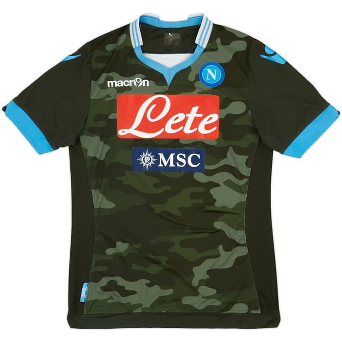 2013-14 Napoli Away Shirt Higuain #9 - 6/10 - (L)