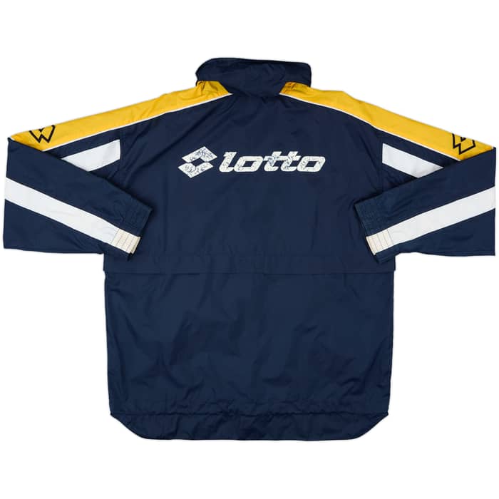 2001-02 Hellas Verona Lotto Hooded Rain Jacket - 7/10 - (L)