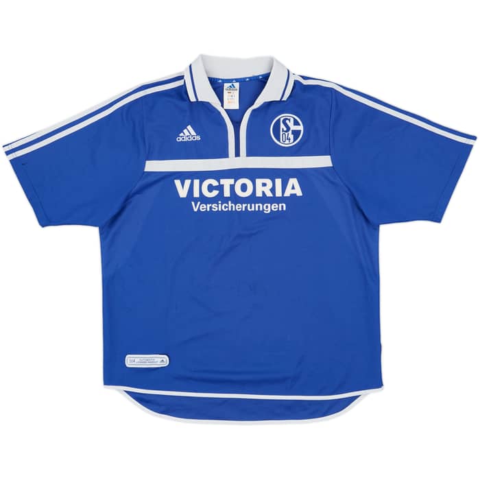 2001-02 Schalke Home Shirt - 4/10 - (XL)