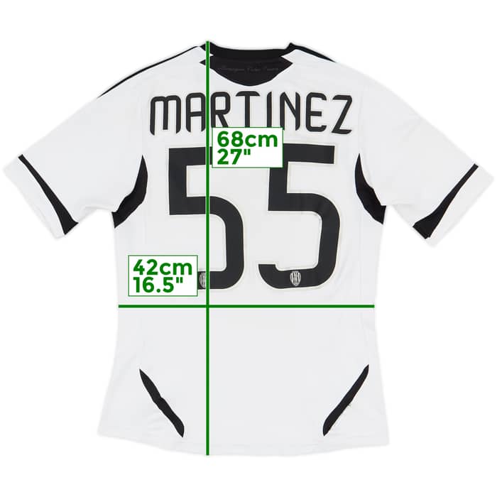 2011-12 Cesena Home Shirt Martinez #55 - 7/10 - (S)