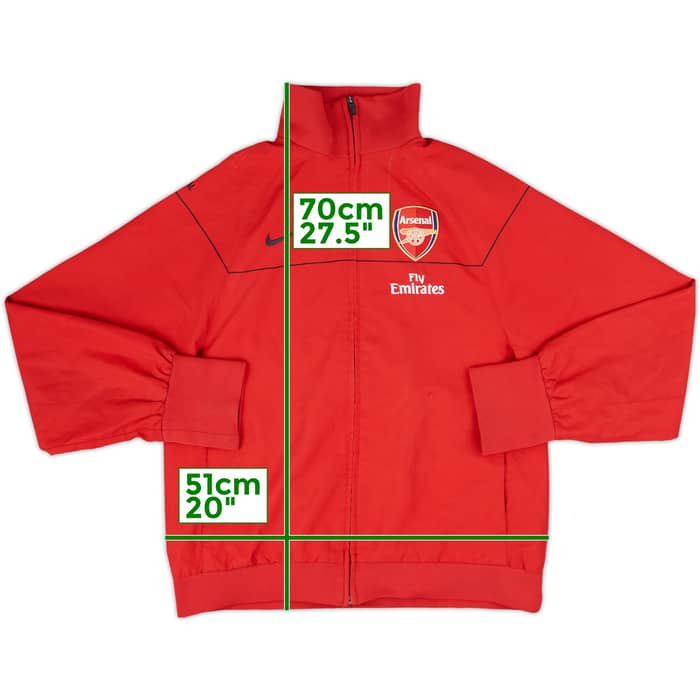 2008-09 Arsenal Nike Track Jacket - 6/10 - (S)