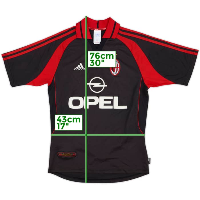 2000-01 AC Milan Third Shirt - 6/10 - (S)