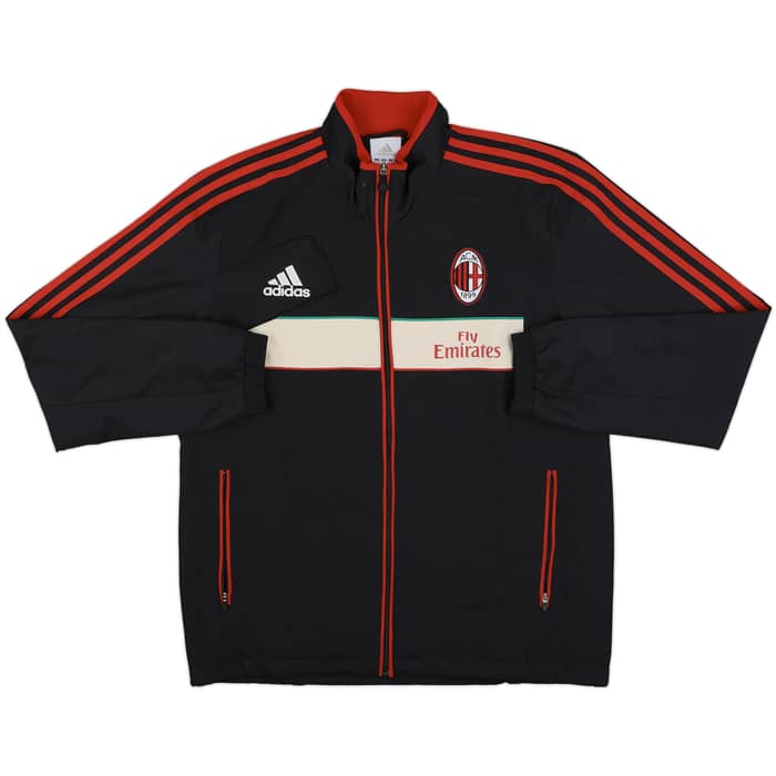 2012-13 AC Milan adidas Track Jacket - 8/10 - (M/L)