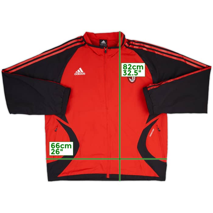2007-08 AC Milan adidas Formotion Track Jacket - 7/10 - (XXL)