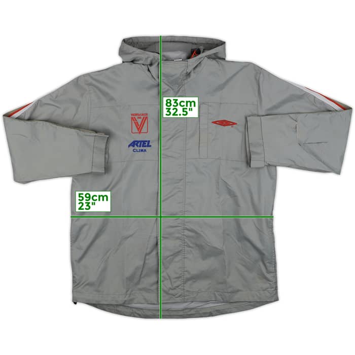 2000-01 Vicenza Hooded Track Jacket - 3/10 - (L)