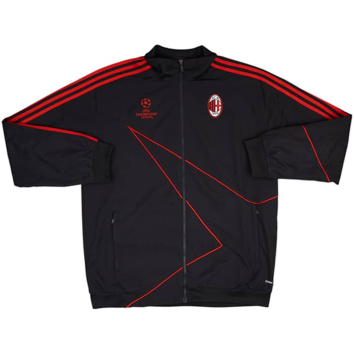 2009-10 AC Milan adidas CL Track Jacket - 9/10 - (L)