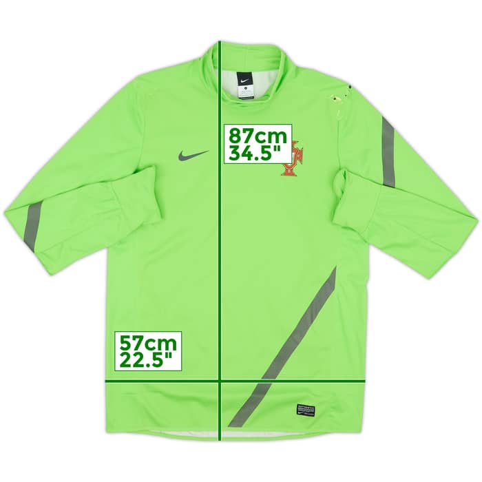 2012-13 Portugal Nike Player Issue Drill Top - 6/10 - (L)