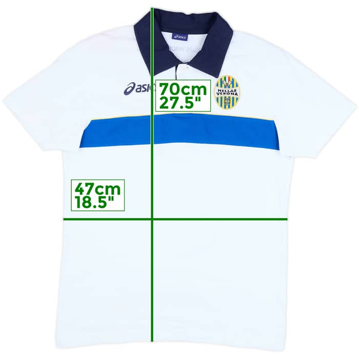 2010-11 Hellas Verona Asics Polo Shirt - 5/10 - (S)