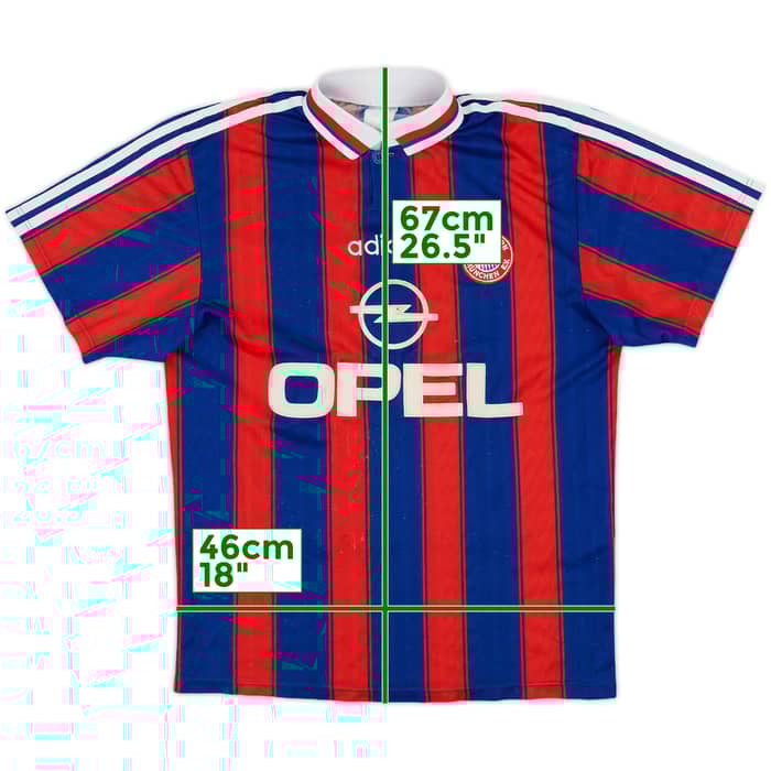 1995-97 Bayern Munich Home Shirt - 4/10 - (S)