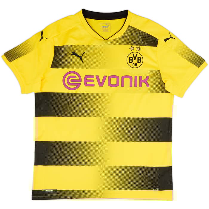 2017-18 Borussia Dortmund Home Shirt Sancho #7 - 10/10 - (L)