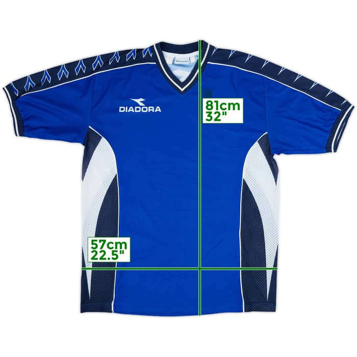 1992-94 Italy FIGC Diadora Training Shirt - 8/10 - (XL)