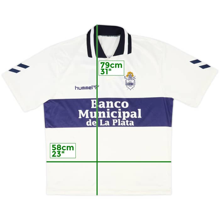 1993-95 Gimnasia y Esgrima La Plata Home Shirt #10 - 6/10 - (XL)