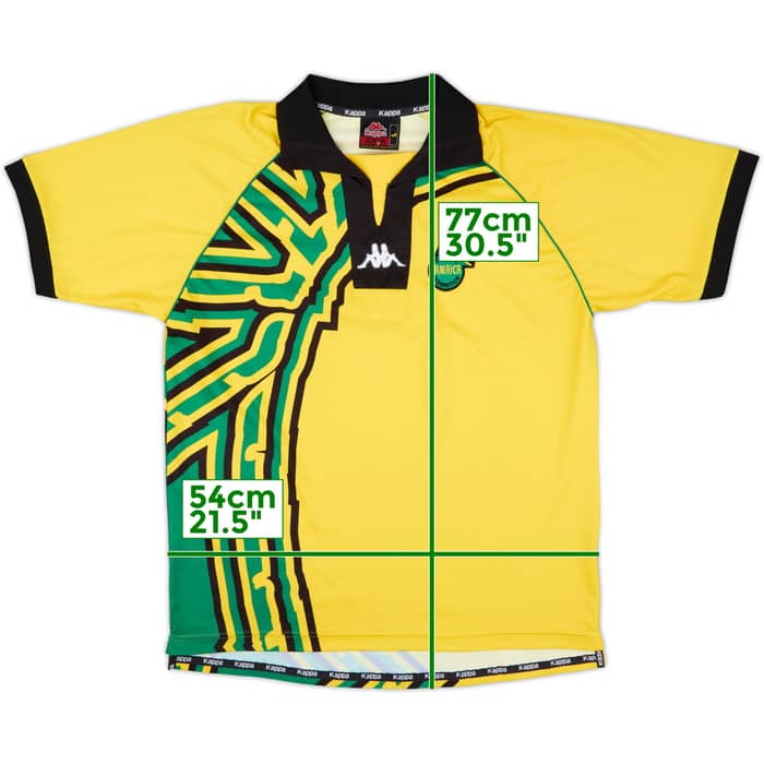 1998-00 Jamaica Home Shirt - 9/10 - (L)