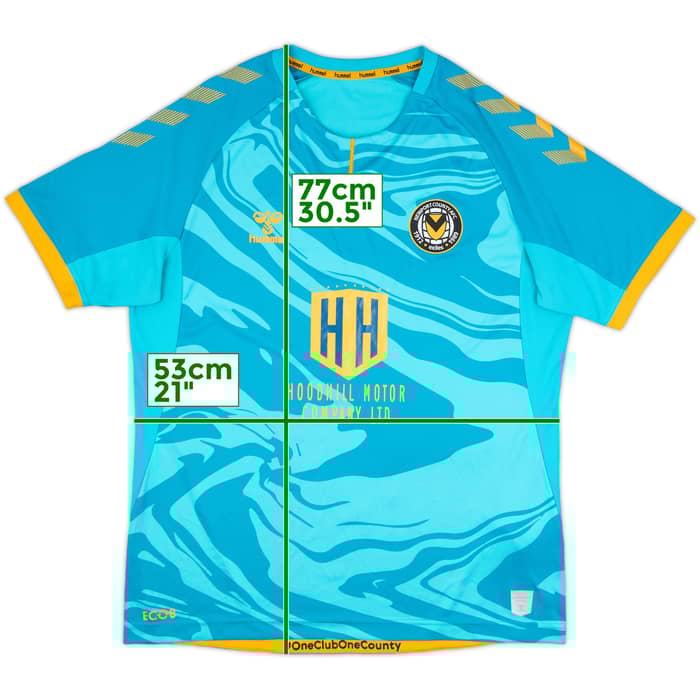 2021-22 Newport County Away Shirt - 10/10 - (L)