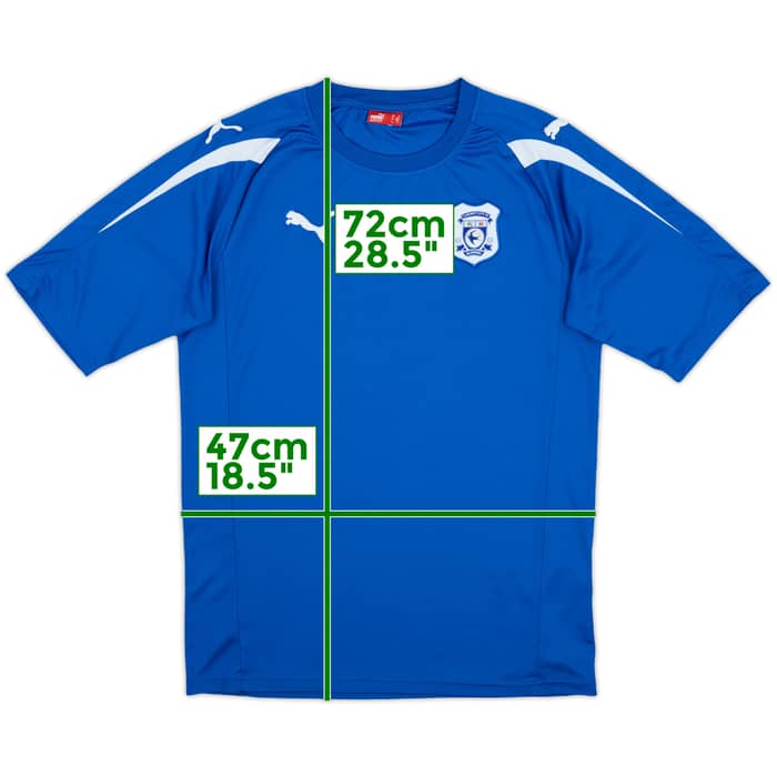 2011-12 Cardiff City Puma Training Shirt - 10/10 - (M)