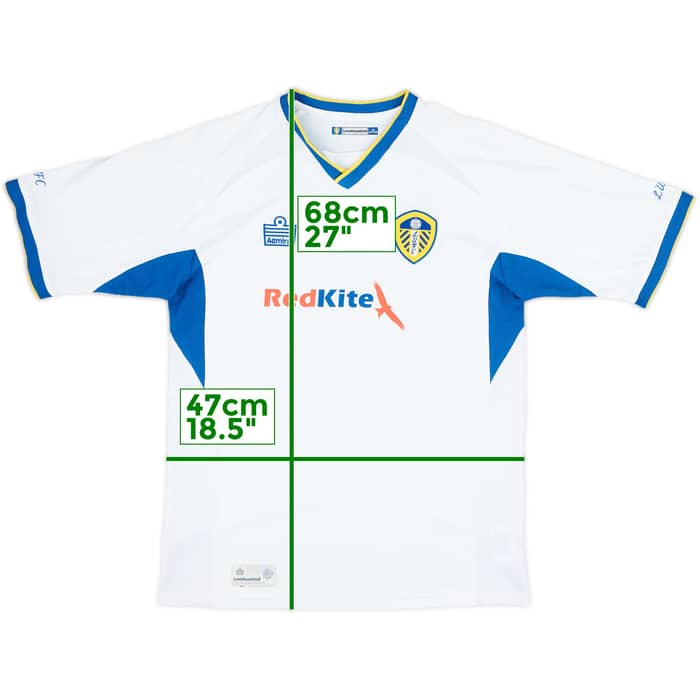 2007-08 Leeds United Home Shirt - 7/10 - (L.Boys)