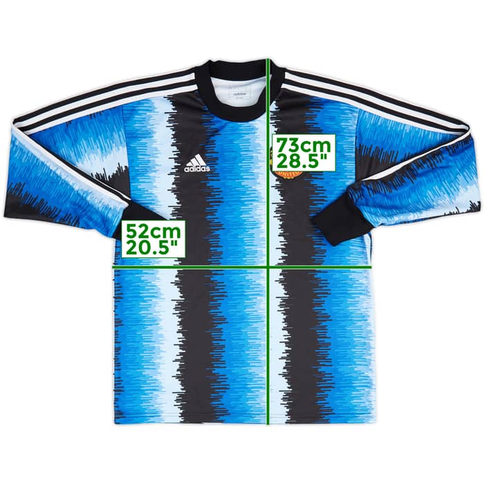 2022-23 Manchester United adidas Icon GK Shirt - 9/10 - (S)