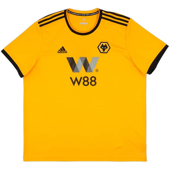2018-19 Wolves Home Shirt Neves #8 - 7/10 - (XXL)