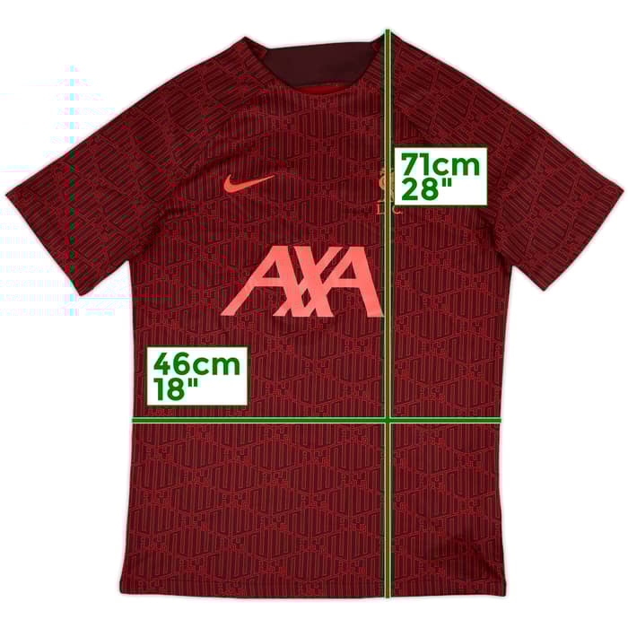2022-23 Liverpool Nike Training Shirt - 10/10 - (M)