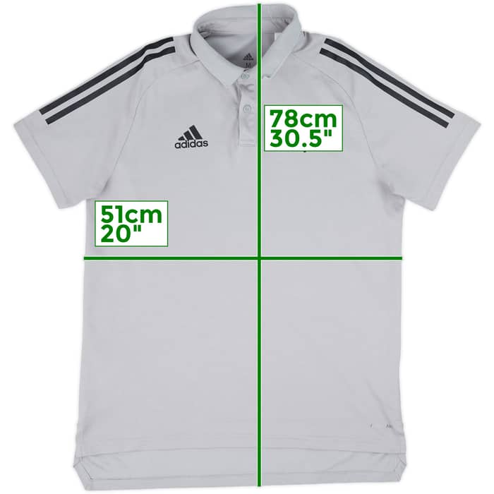 2020-21 Leeds adidas Polo Shirt - 8/10 - (M)