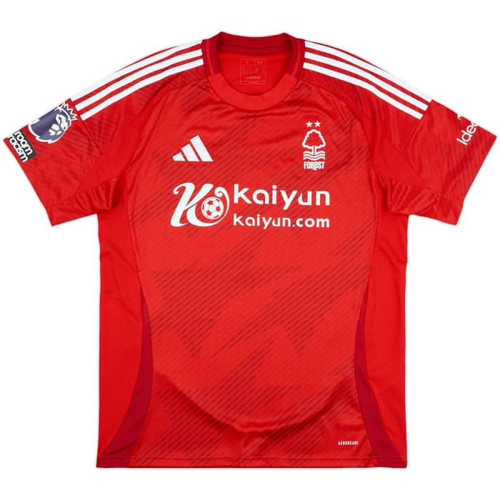 2024-25 Nottingham Forest Match Issue Home Shirt Sangare #6