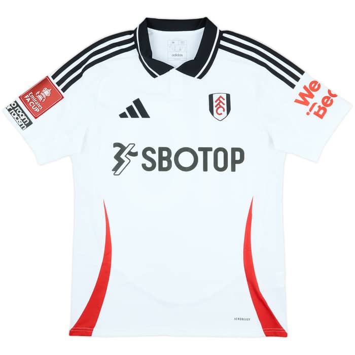 2024-25 Fulham Match Issue FA Cup Home Shirt Cairney #10