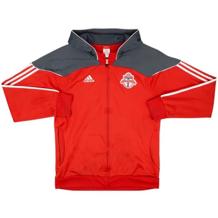 2010-11 Toronto adidas Hooded Track Jacket - 7/10 - (L/XL)