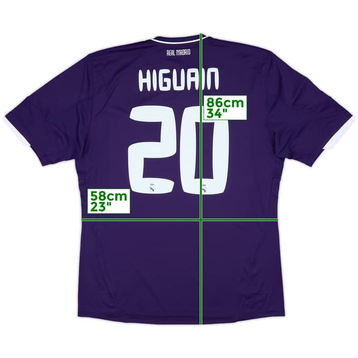 2010-11 Real Madrid CL Third Shirt Higuain #20 (XL)