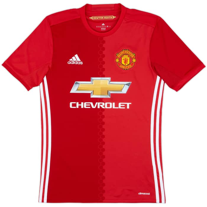 2016-17 Manchester United Home Shirt Ibrahimovic #9 - 6/10 - (XS)