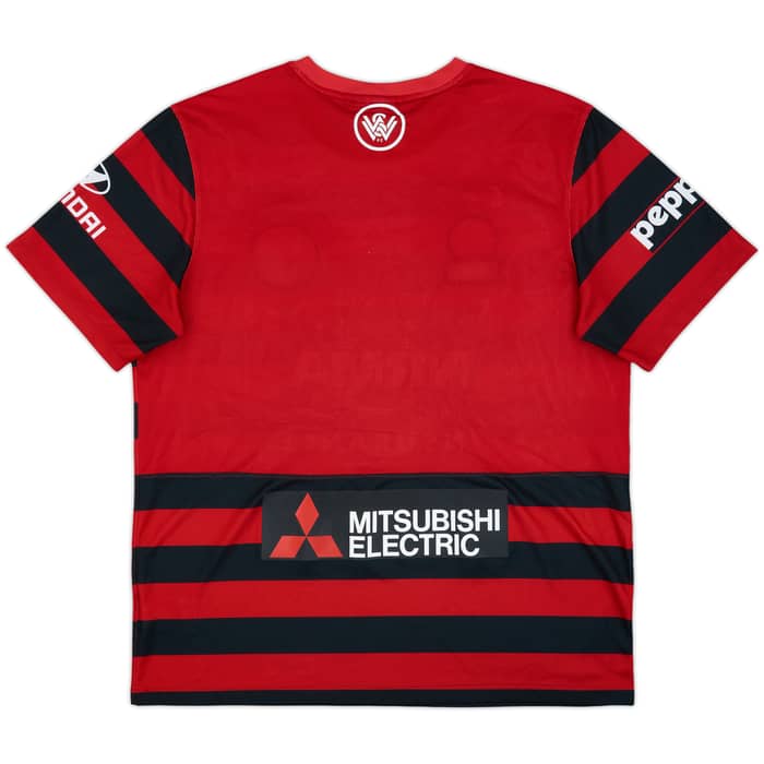 2014-15 Western Sydney Wanderers Home Shirt - 9/10 - (XL)