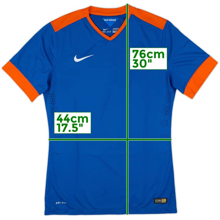2015 India Authentic Home Shirt - 7/10 - (M)
