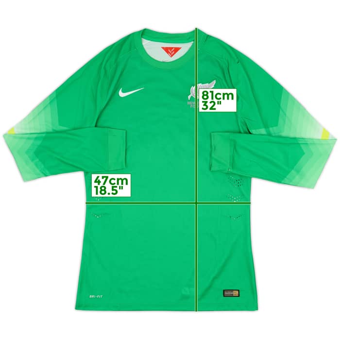 2014-15 New Zealand Authentic GK Shirt - 6/10 - (L)