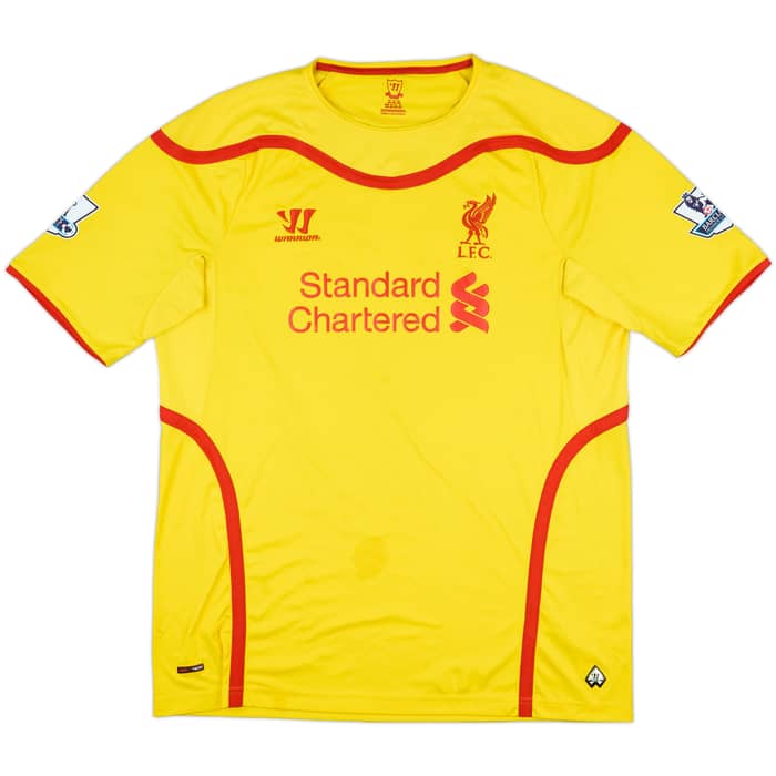 2014-15 Liverpool Away Shirt Lallana #20 - 6/10 - (XXL)