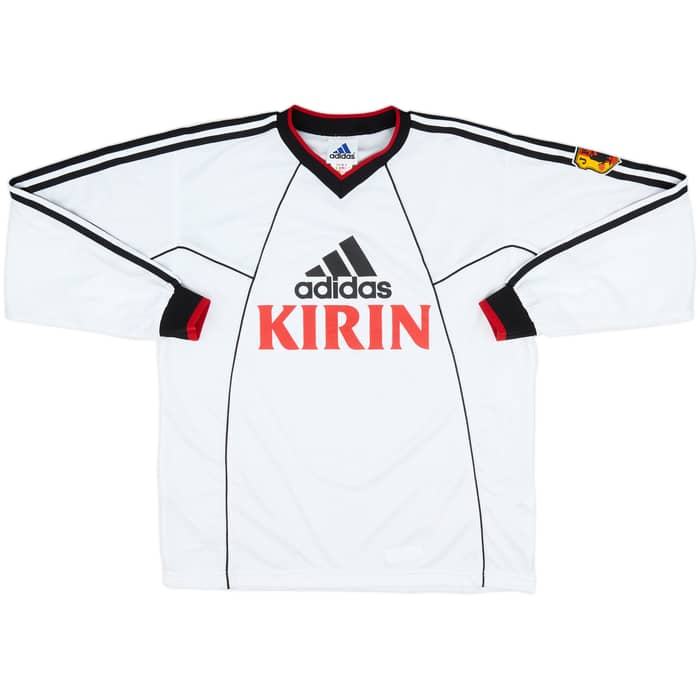 2000-02 Japan adidas Training L/S Shirt - 10/10 - (L)