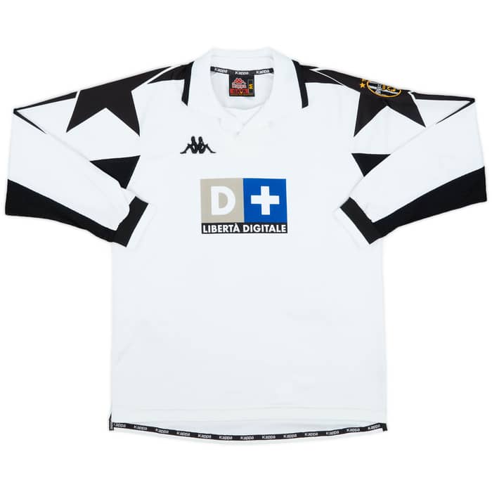 1998-99 Juventus Away L/S Shirt Zidane #21 - 6/10 - (M)