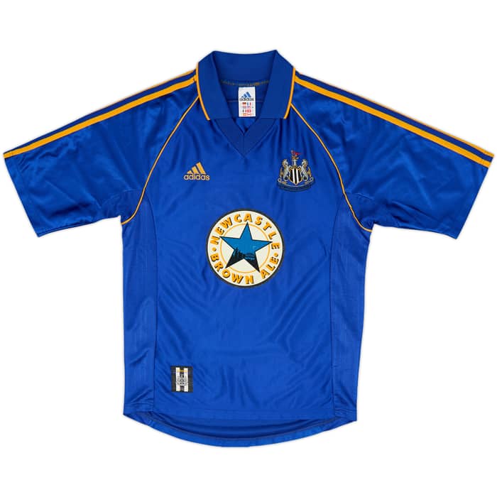 1998-99 Newcastle Away Shirt Shearer #9 - 8/10 - (S)