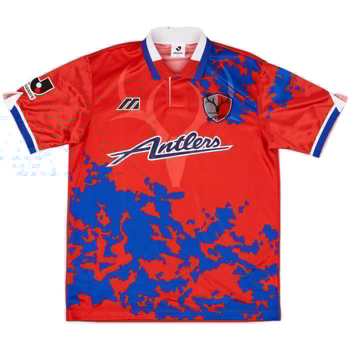1995-97 Kashima Antlers Home Shirt - 9/10 - (L)