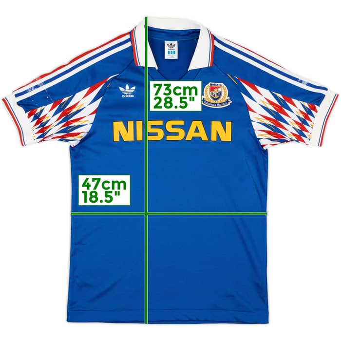 1992-93 Yokohama Marinos Home Shirt - 7/10 - (S)