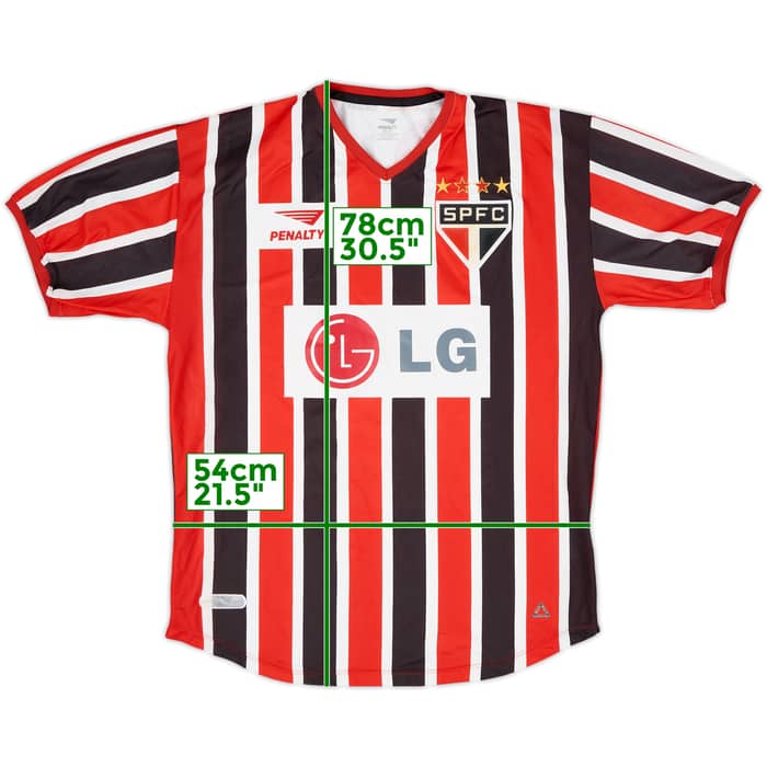 2002-03 Sao Paulo Away Shirt #5 - 8/10 - (M)