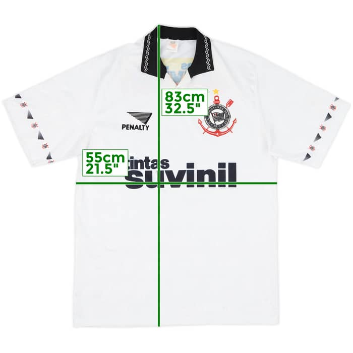 1995 Corinthians Away Shirt - 9/10 - (M)