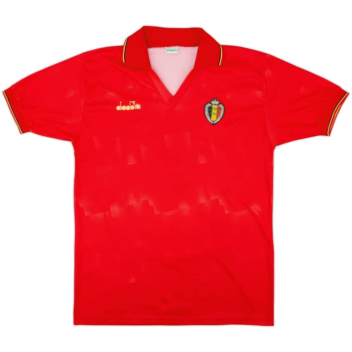 1992-94 Belgium Home Shirt - 8/10 - (L)