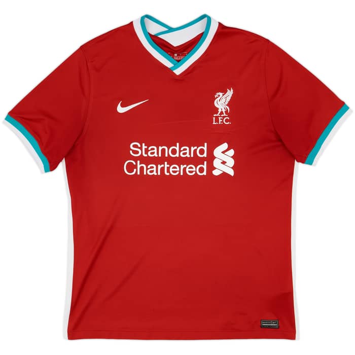 2020-21 Liverpool Home Shirt - 5/10 - (L)