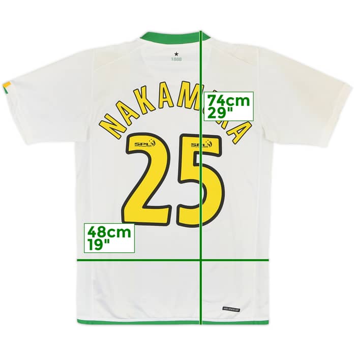 2006-08 Celtic European Shirt Nakamura #25 - 8/10 - (S)