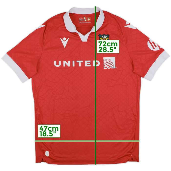 2024-25 Wrexham Home Shirt - 8/10 - (L)